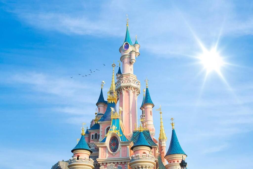 Le 82 - Studio Pour 4 A 3 Minutes De Disneyland Paris Монтеврен Екстер'єр фото